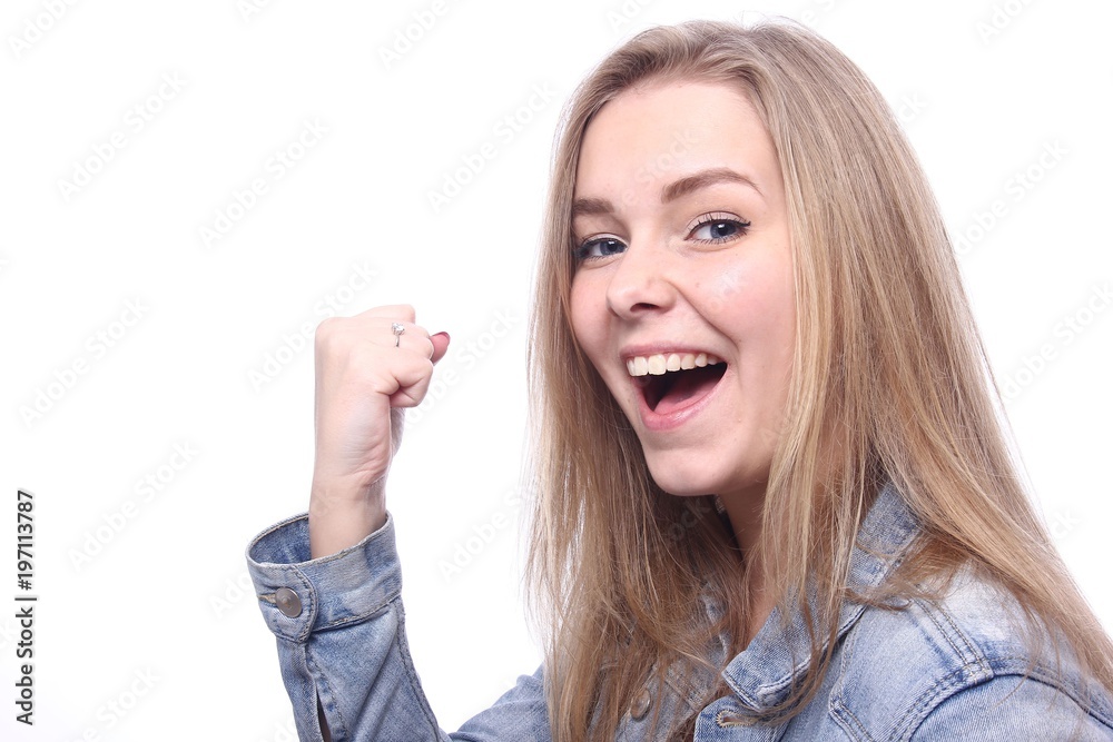 Obraz premium Caucasian woman