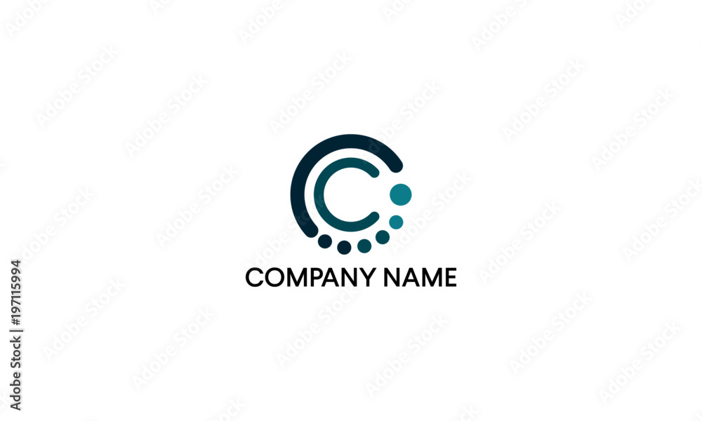 Letter C logo design