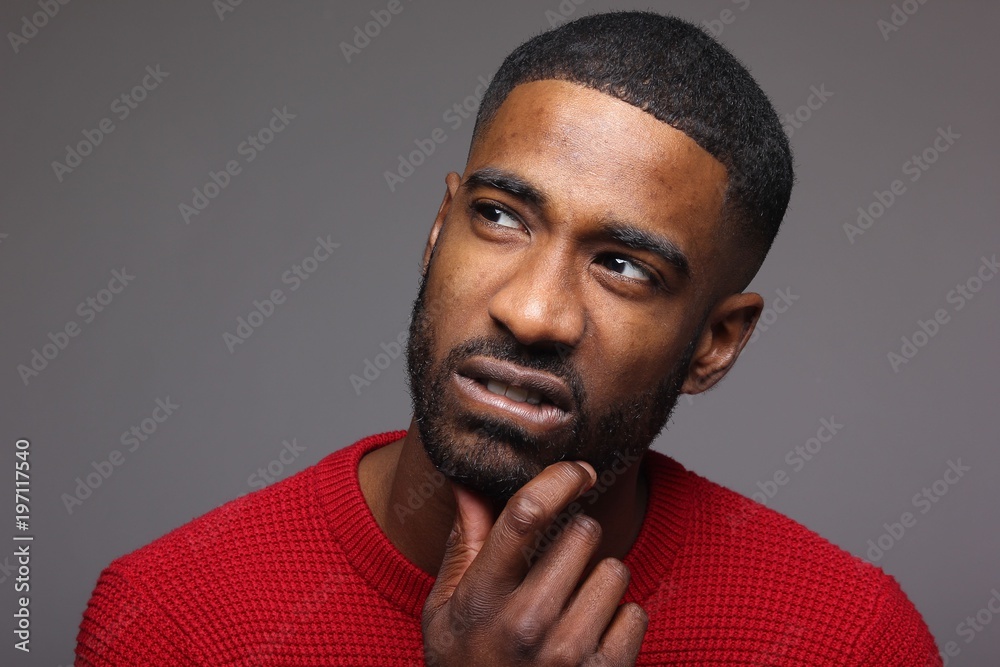 Fototapeta premium Black man
