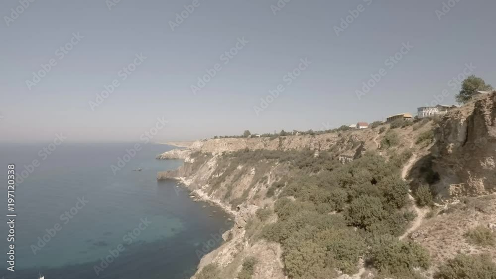 Crimea. Cape Phiolent. Aerial View. Different Crimea. Cape Phiolent. Aerial View. Different