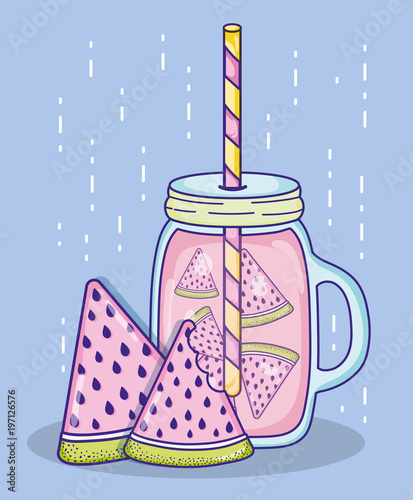 Summer juice carton