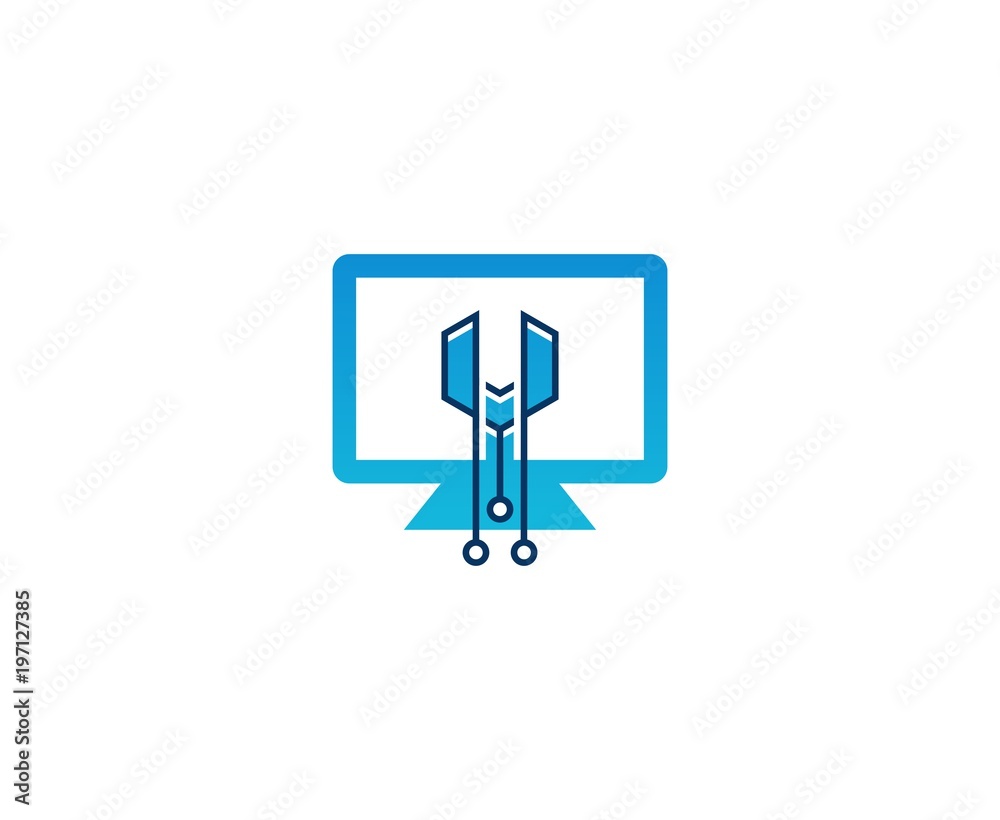 Computer logo Computer logo