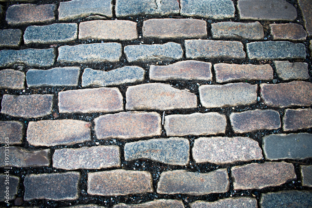 Fototapeta premium A cobblestone background