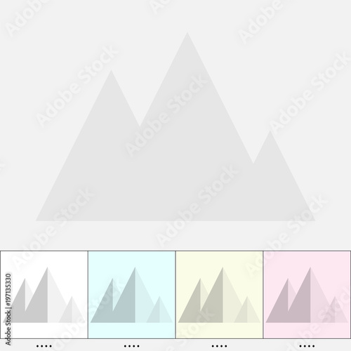 Photo editing options. Photo editing software and application feature. Vector illustration.
