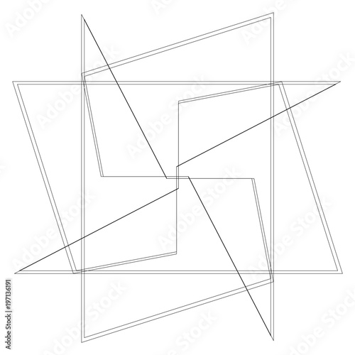 Geometric set for gifts and holidays pattern vector EPS10