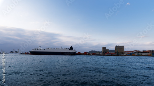 Fototapeta Naklejka Na Ścianę i Meble -  石垣港の風景