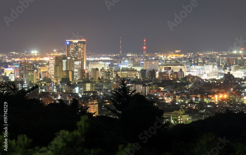 Wallpaper Mural Kanazawa night cityscape view Japan Torontodigital.ca