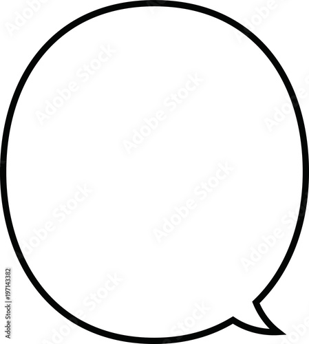 Cartoon's speech balloon11