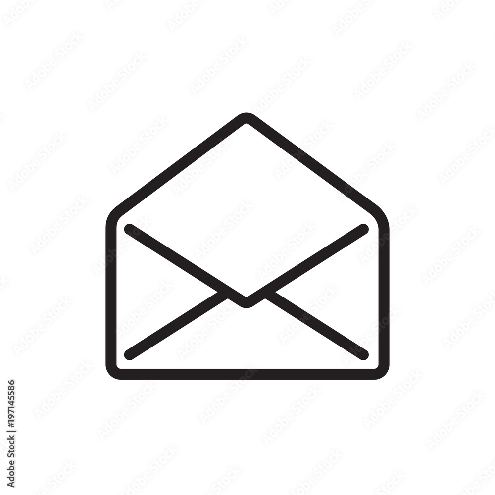 open mail, read mail outlined vector icon. Modern simple isolated sign. Pixel perfect vector illustration for logo, website, mobile app and other designs open mail, read mail outlined vector icon. Modern simple isolated sign. Pixel perfect vector illustration for logo, website, mobile app and other designs
