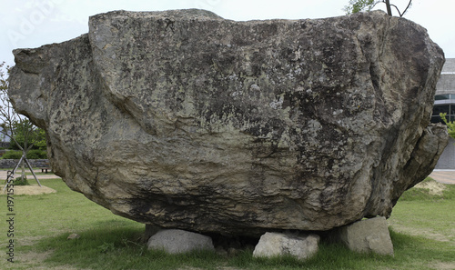 South Korea native tomb of the dolmen