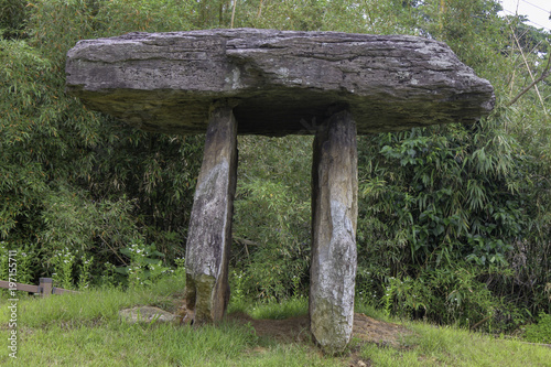 South Korea native tomb of the dolmen
