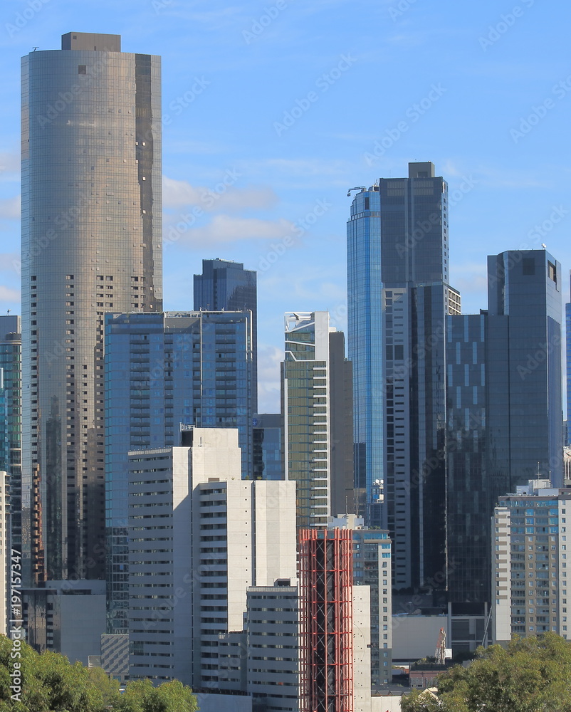 Melbourne density Cityscape Australia