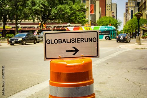 Schild 292 - Globalisierung