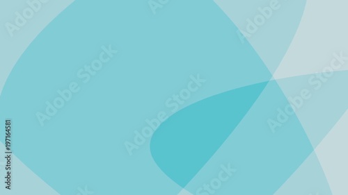 Abstract blue background animation with moving shape and copyspace.