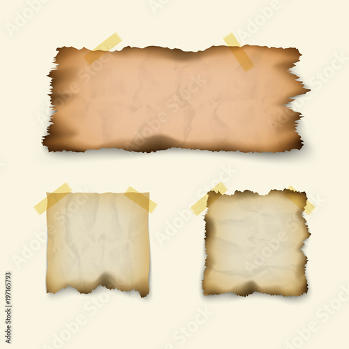 paper for notes isolated on white background