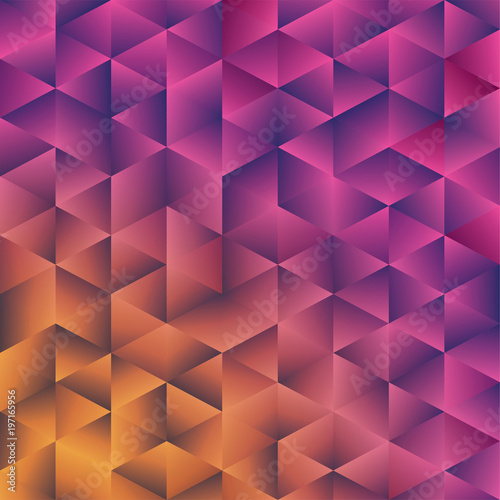 Geometric poligonal background