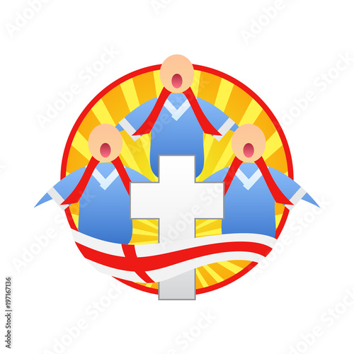 Church chorus icon