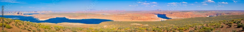 Panoramic View on the Lake Powell