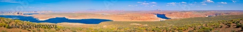Panoramic View on the Lake Powell