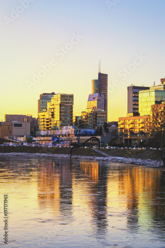 River Bank Vilnius - LIthuania © tichr