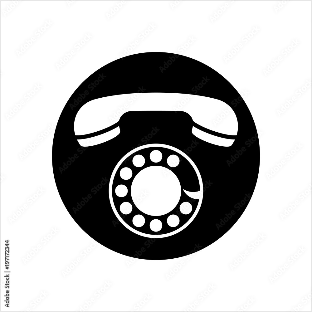 Telephone Receiver Icon Telephone Receiver Icon