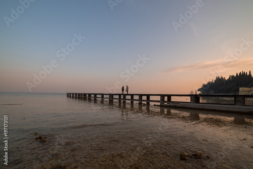 Fototapeta Naklejka Na Ścianę i Meble -  spiaggia giamaicana di sirmione