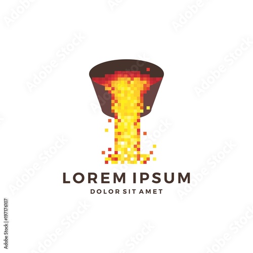 bit foundry bitmap digital logo vector download
