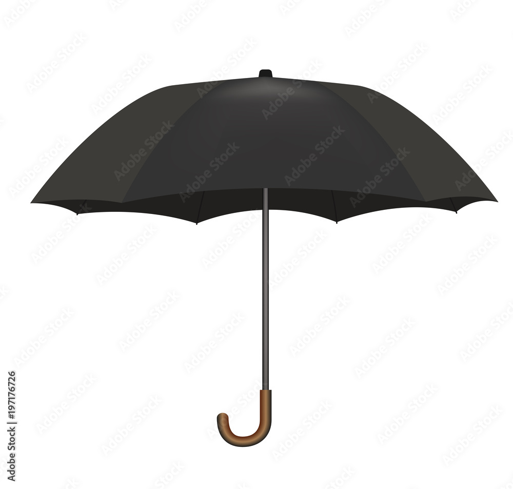 black umbrella