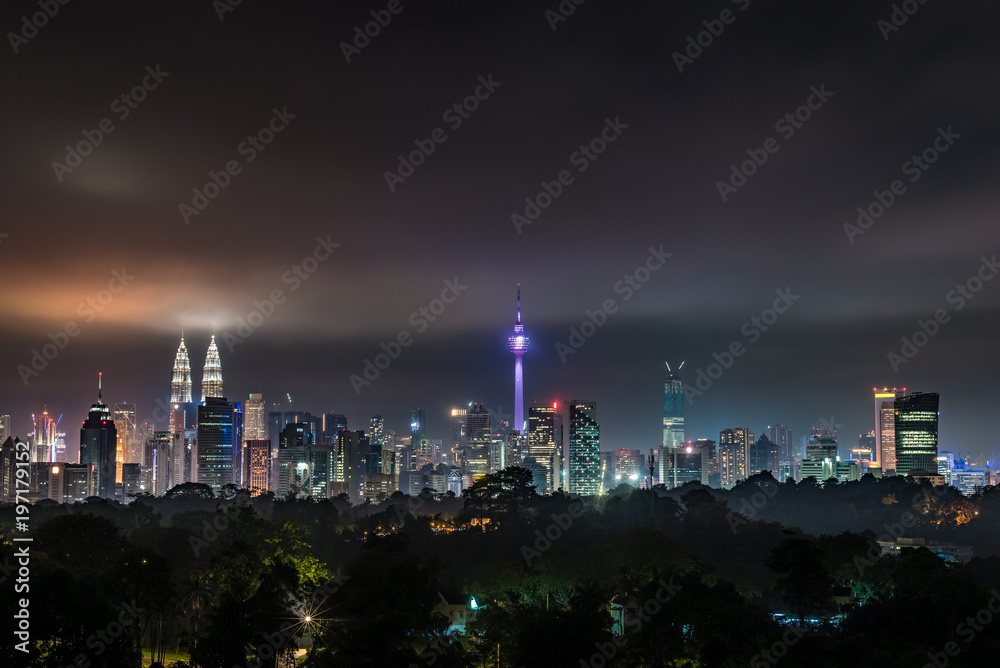Obraz premium CItyscape of Kuala Lumpur Malaysia