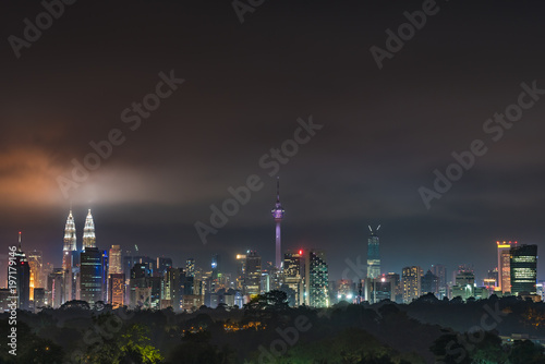 CItyscape of Kuala Lumpur Malaysia