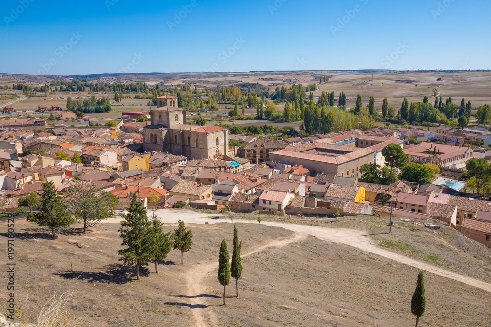 ciityscape of Penaranda de Duero village, in Burgos, Castile and Leon, Spain, Europe
