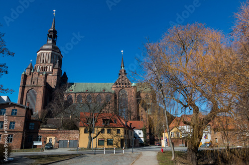 Blick zur Marienkirche