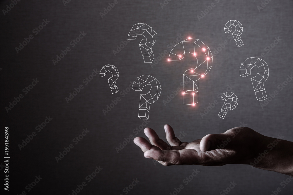 クエスチョンマーク Stock Photo Adobe Stock