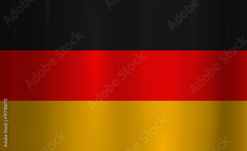Germany Flag Metallic Texture Abstract Background