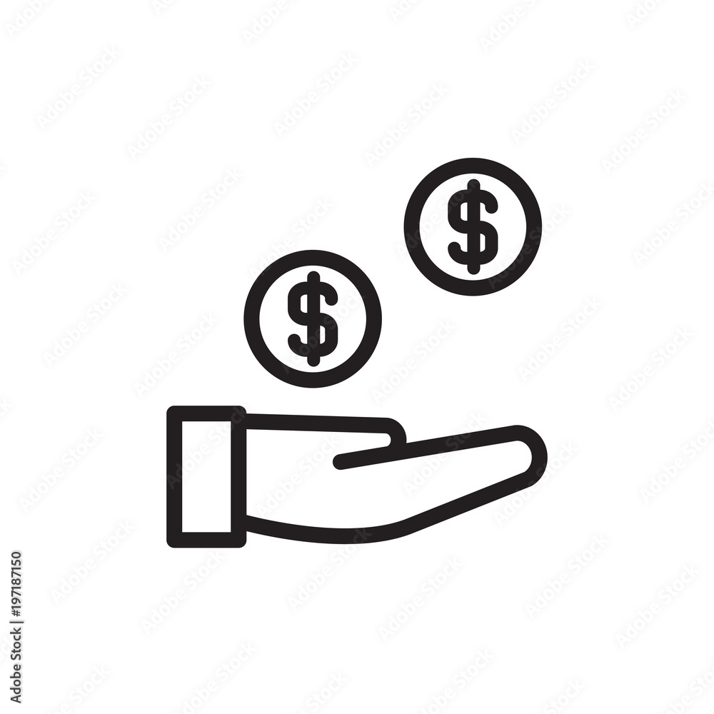 salary, wage outlined vector icon. Modern simple isolated sign. Pixel perfect vector illustration for logo, website, mobile app and other designs salary, wage outlined vector icon. Modern simple isolated sign. Pixel perfect vector illustration for logo, website, mobile app and other designs
