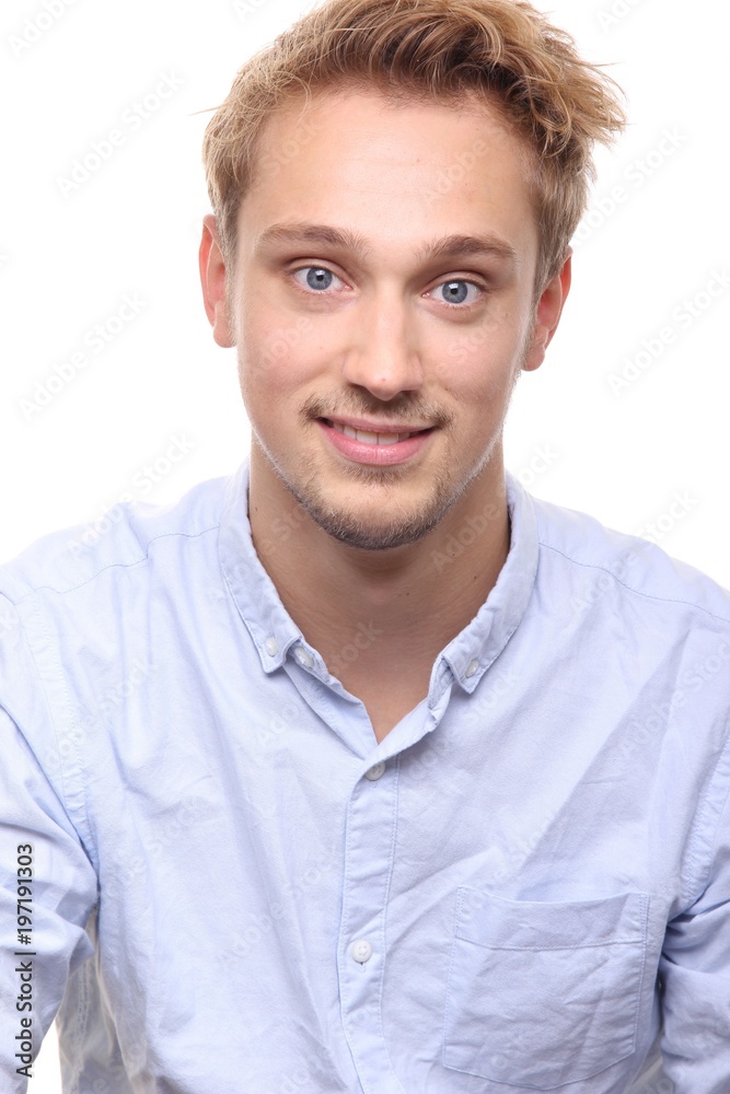 Caucasian man Caucasian man