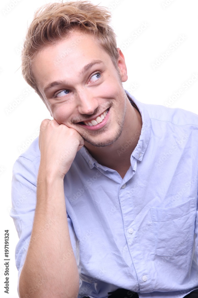 Caucasian man Caucasian man