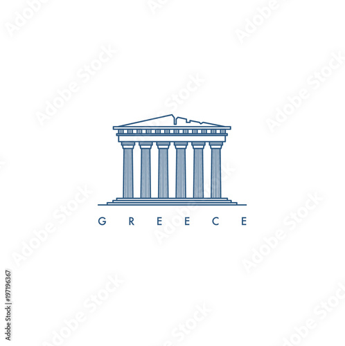 Greece. illustration.