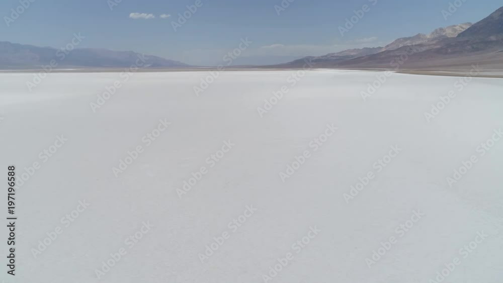 Aerial view of Badwater Basin Aerial view of Badwater Basin