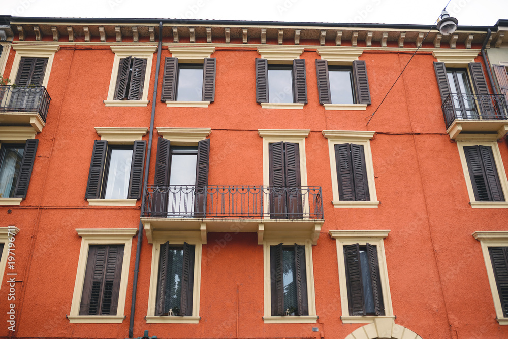 Red House with Windows