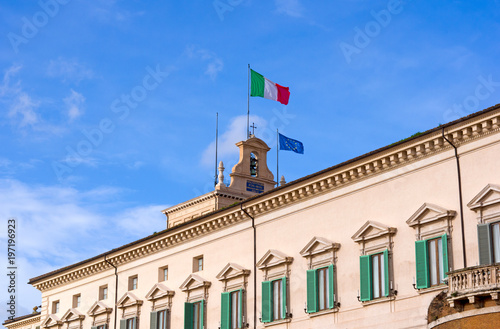 Palazzo dei Quirinale à Rome, Italie