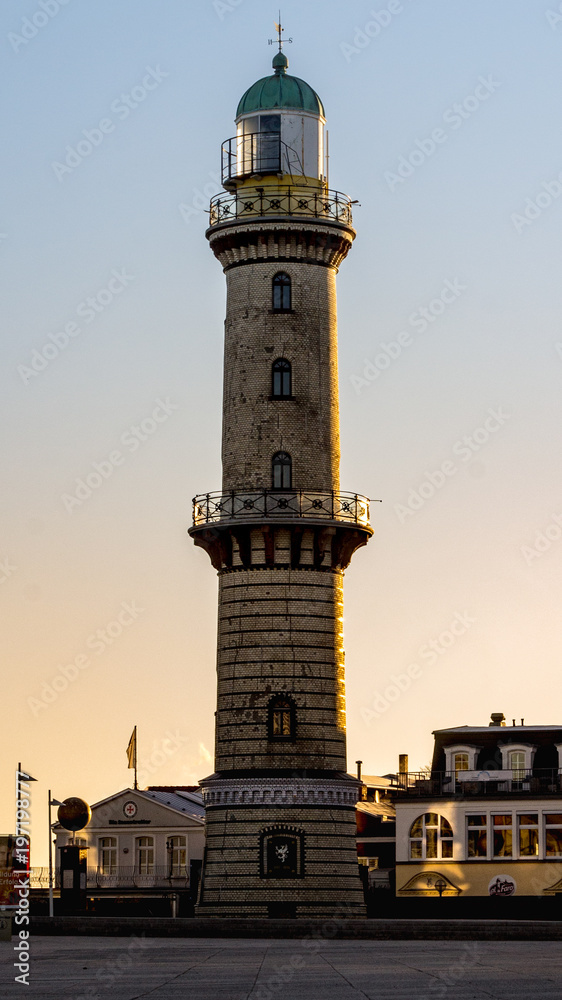 Obraz premium Leuchtturm Warnemünde