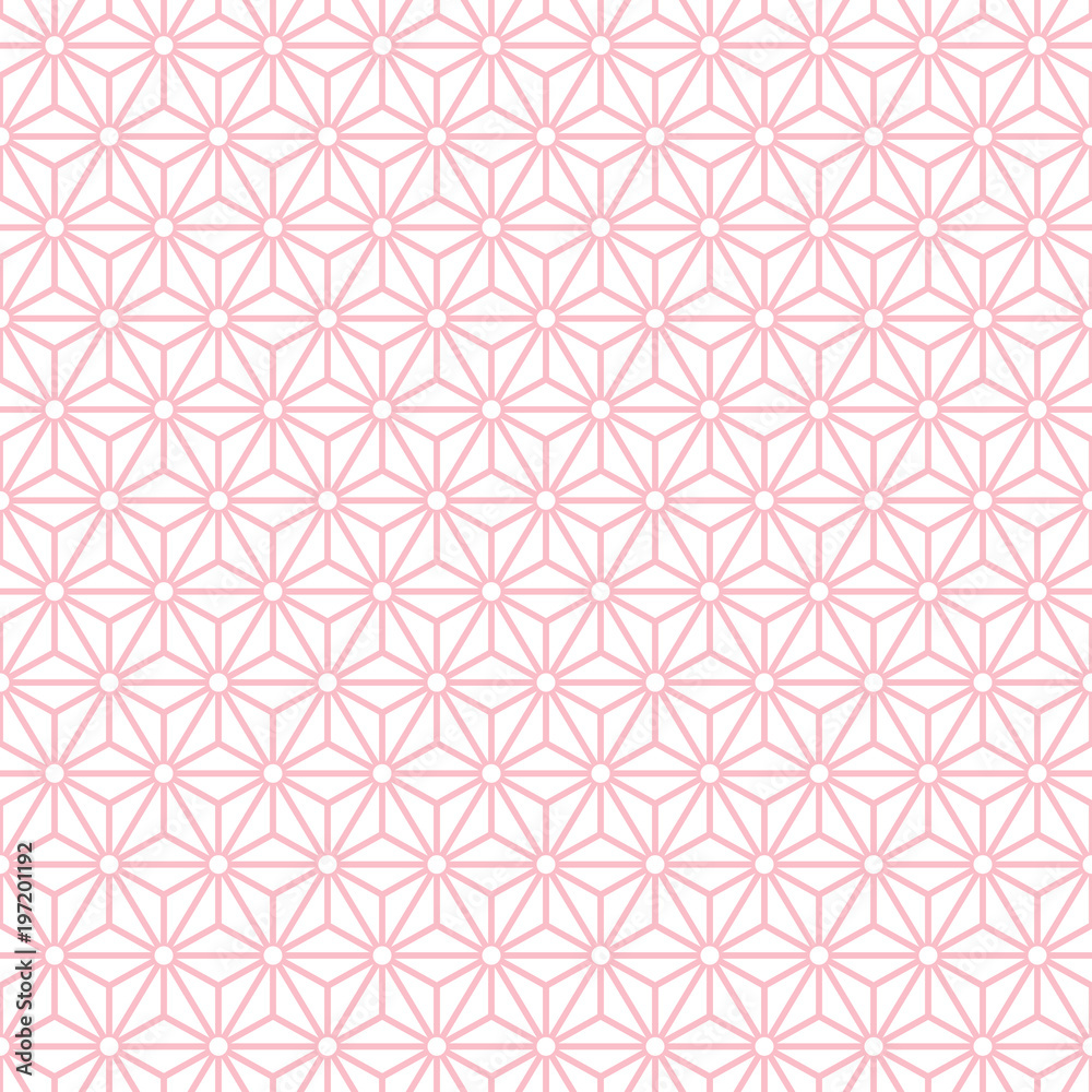 Retro Seamless Pattern Stars Rose Retro Seamless Pattern Stars Rose