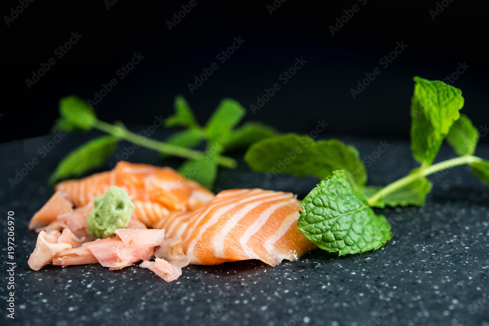 Japanese food fresh raw fish mixed sashimi Japanese food fresh raw fish mixed sashimi