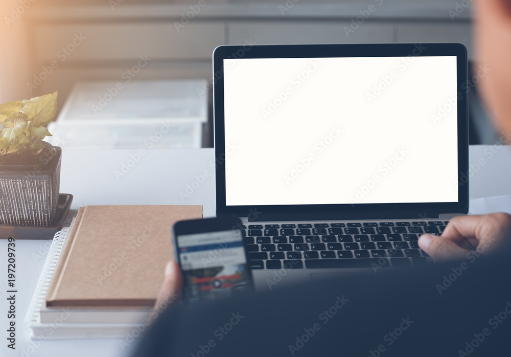 Businessman using mobile smartphone Businessman using mobile smartphone