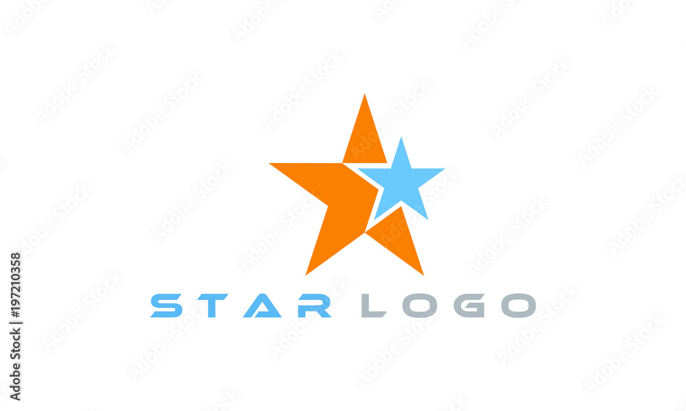 Obraz premium logo star