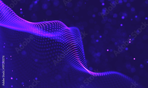 Ultra violet galaxy background. Space background illustration universe with Nebula. 2018 Purple technology background. Artificial intelligence concept