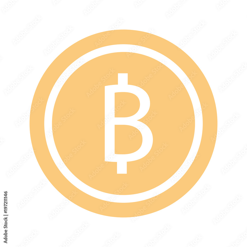 bitcoin cryptocurrency business commerce image vector illustration bitcoin cryptocurrency business commerce image vector illustration