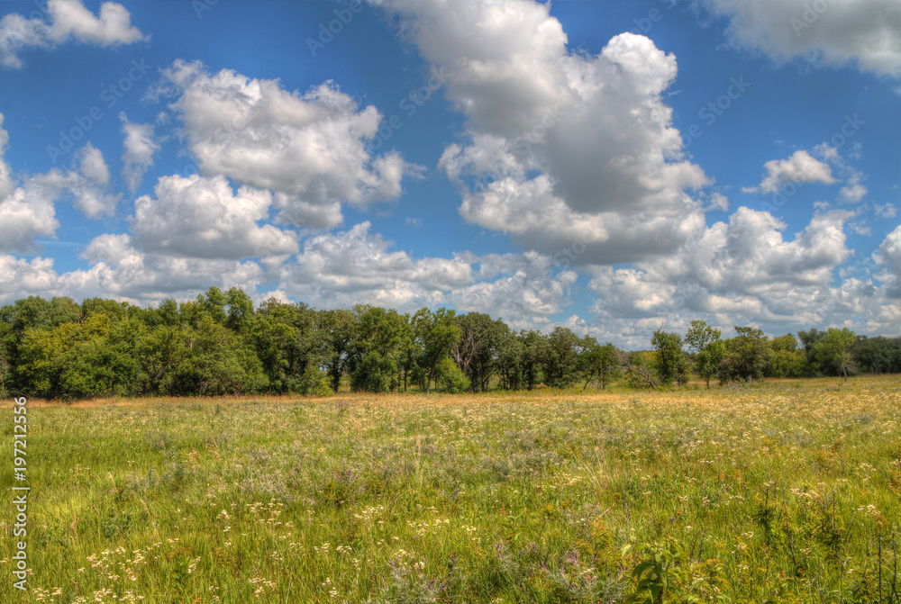 Pipestone National Monument in Summer