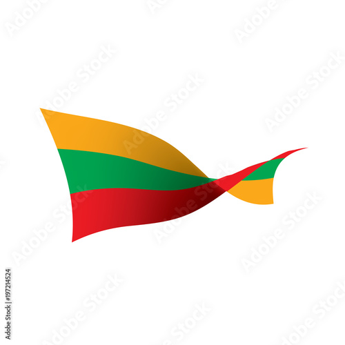 Free Download Lithuania flag, vector illustration - GFXLoad